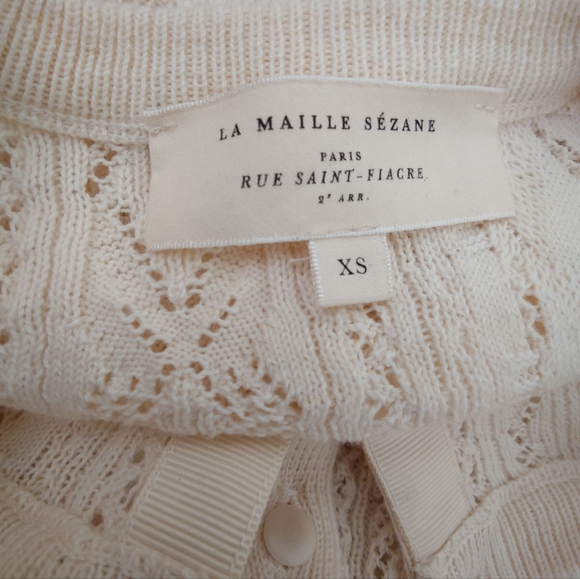 Sezane Ruben Button-Up Cardigan - Picture 8 of 10